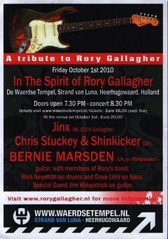 In The Spirit Of Rory Gallagher 2010