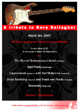 9th Rory Gallagher Tribute, Heemskerk